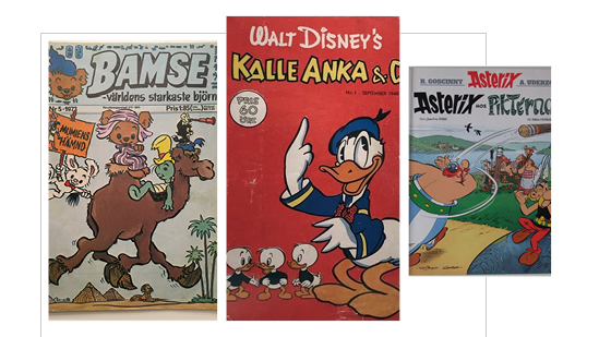 Miniguide: Hitta rätt bland populära gamla serietidningar - Tradera